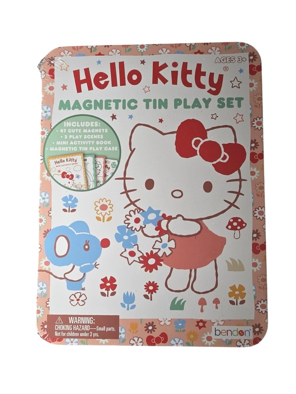 Hello Kitty Magnetic Tin Play Set